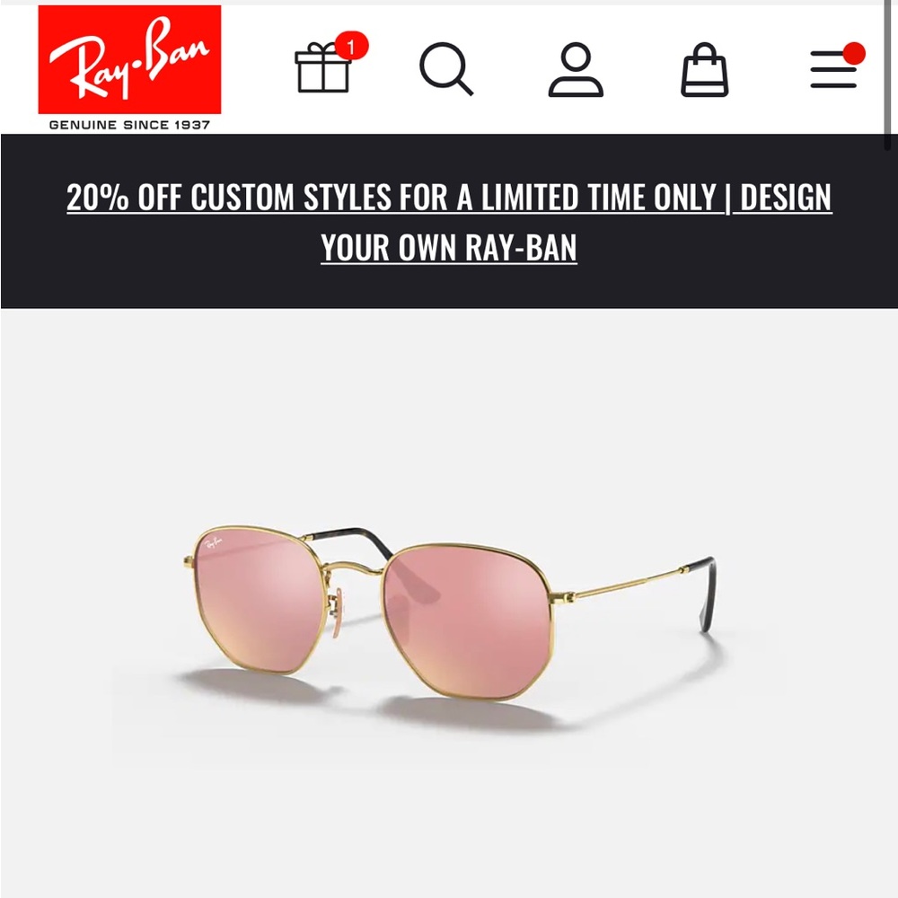 Pink Ray Bans